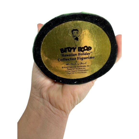 new BETTY BOOP collector figurine danbury mint HAWAIIAN HOLIDAY - Picture 7 of 7